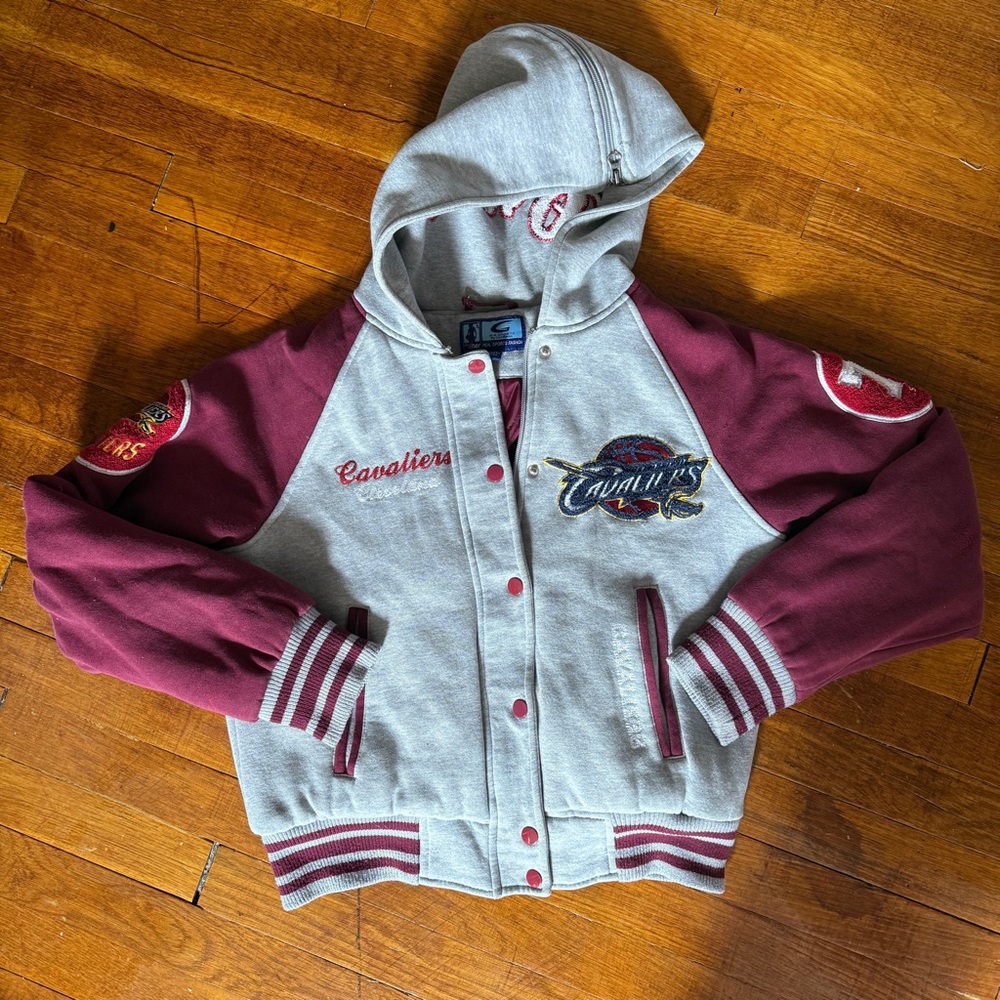 Vintage Cavaliers Jacket - Gray and Maroon